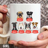 Happy Further&#39;s Day To My Human - Personalized Father&#39;s Day Mug