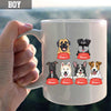 Happy Further&#39;s Day To My Human - Personalized Father&#39;s Day Mug