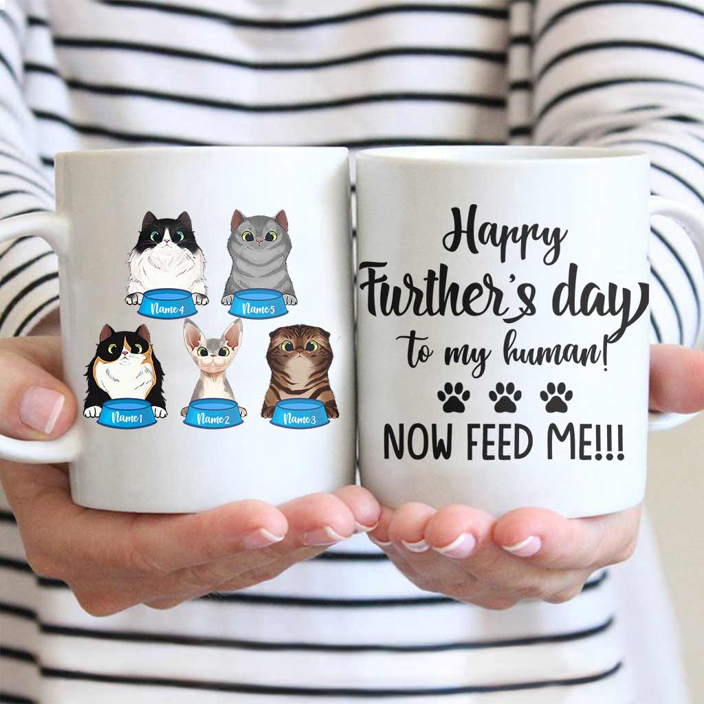 Happy Further's Day To My Human - Personalized Father's Day Mug