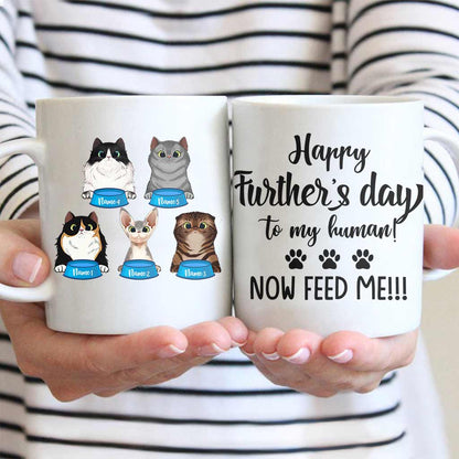 Happy Further's Day To My Human - Personalized Father's Day Mug