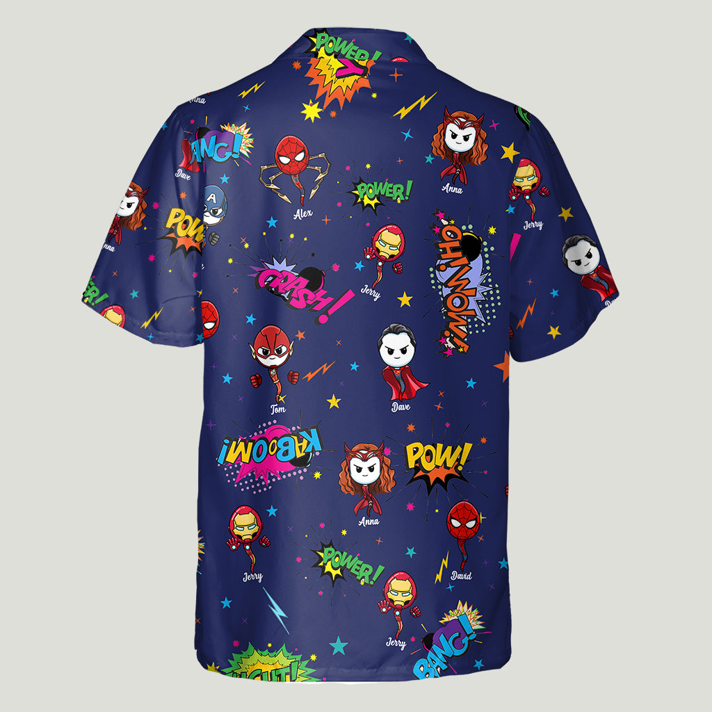 Seems Like Yesterday - Personalized Superhero Hawaiian Shirt