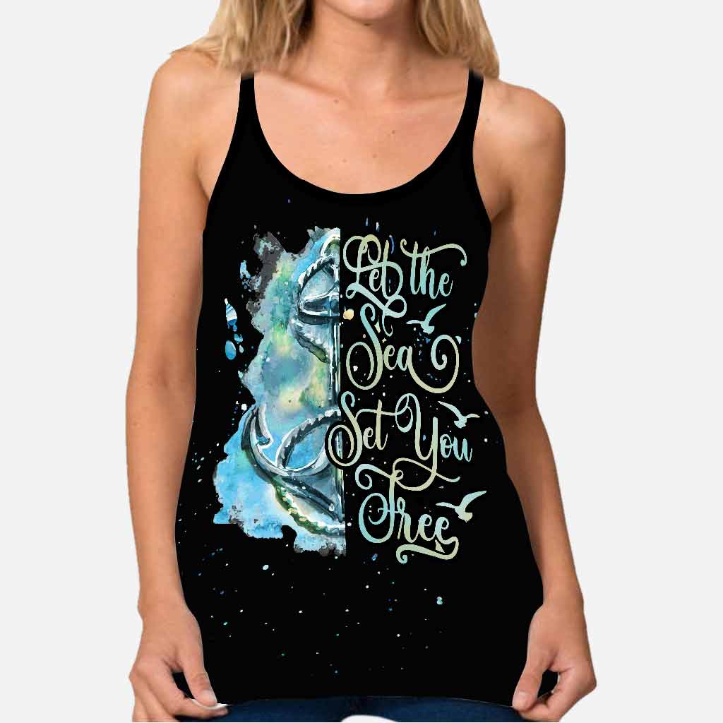 Blue Waves - Cruise Cross Tank Top