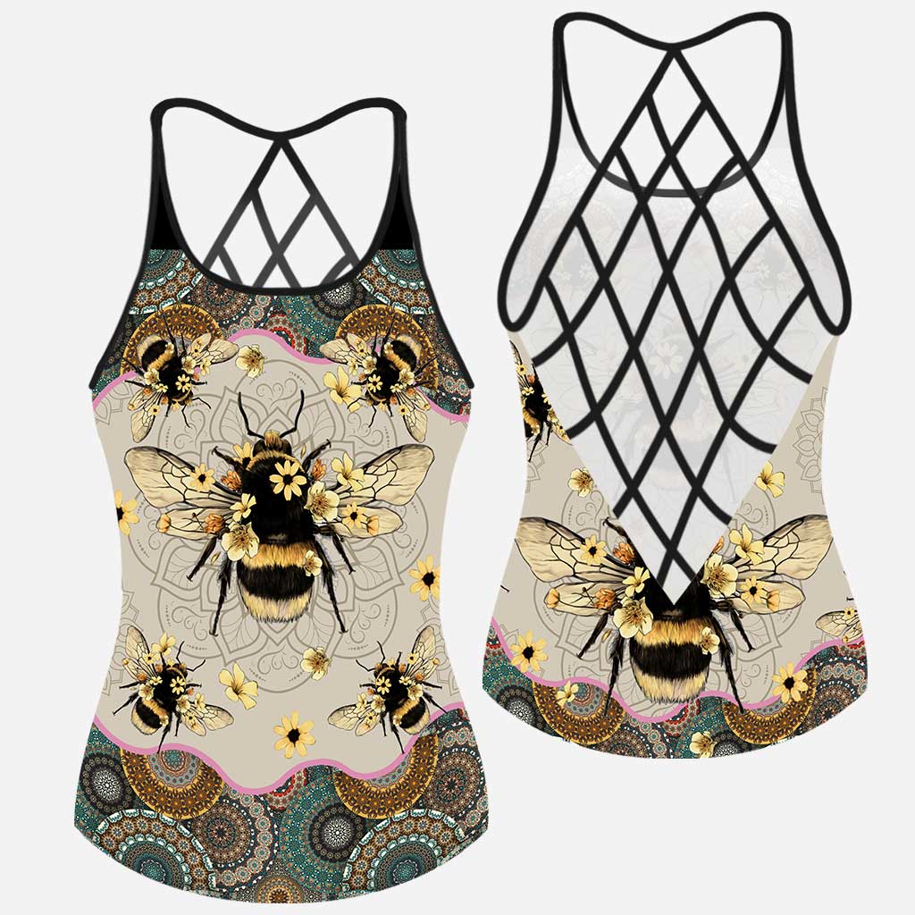 Queen Bee Cross Tank Top