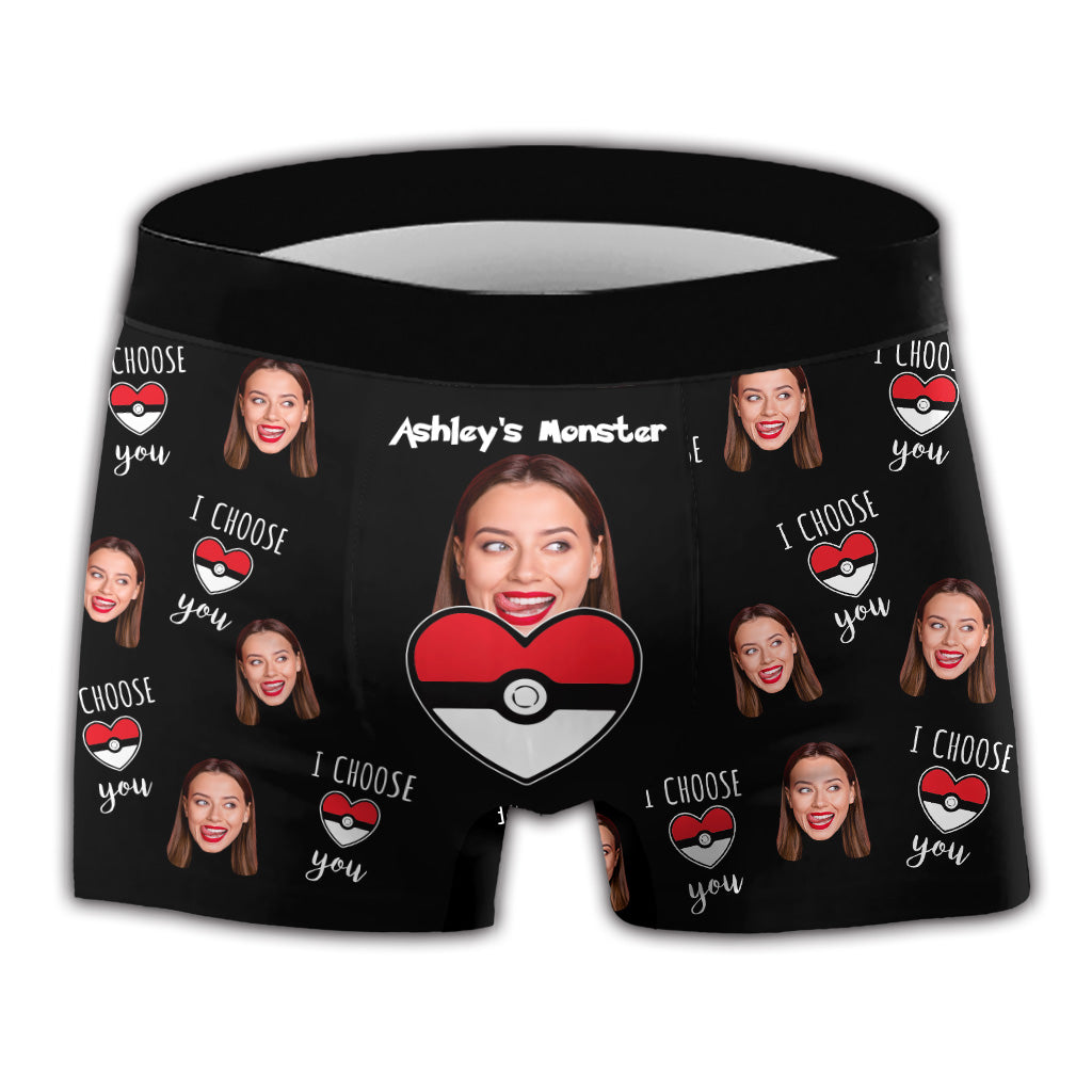 My Monster - Personalized Monster Trainer Men Boxer Briefs