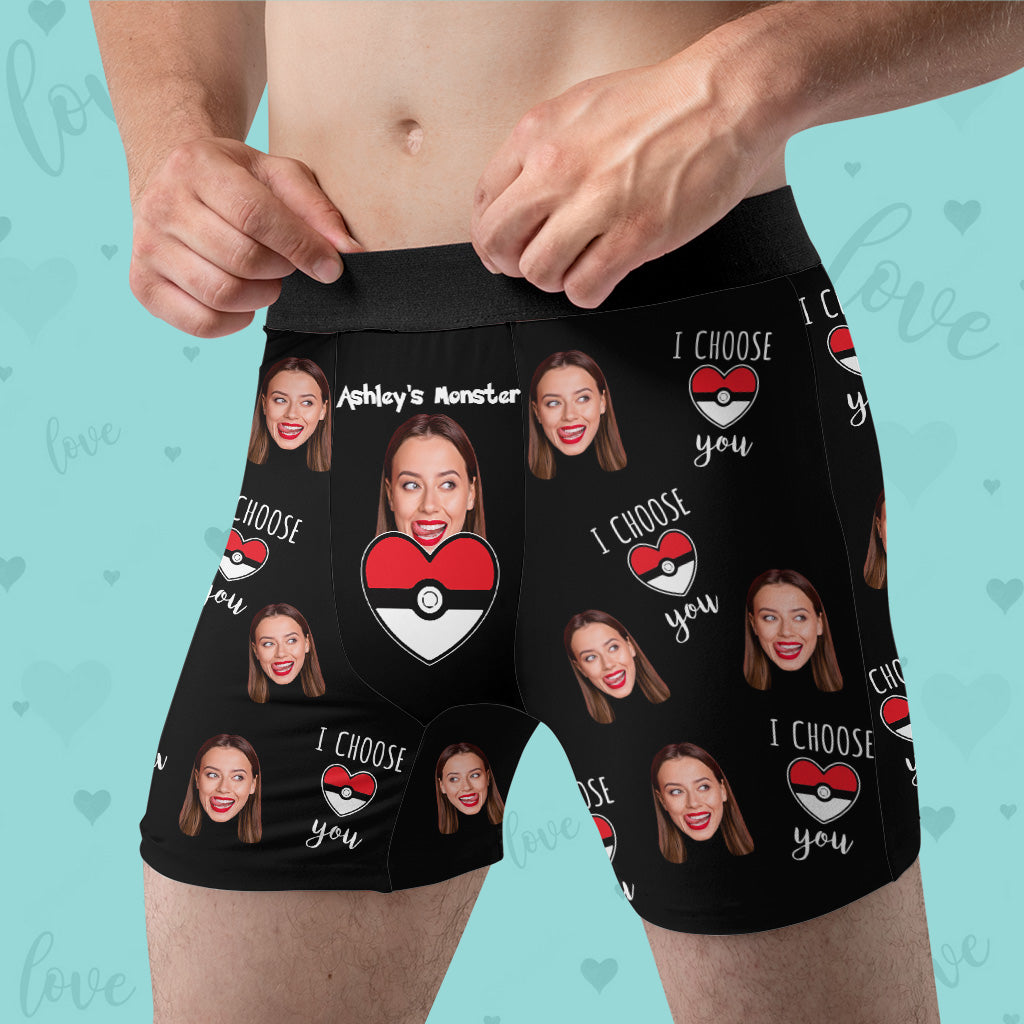 My Monster - Personalized Monster Trainer Men Boxer Briefs