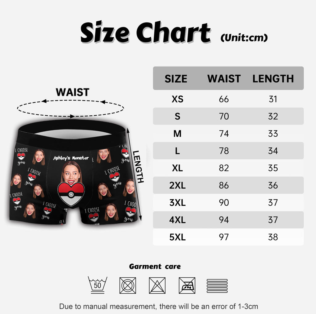 My Monster - Personalized Monster Trainer Men Boxer Briefs