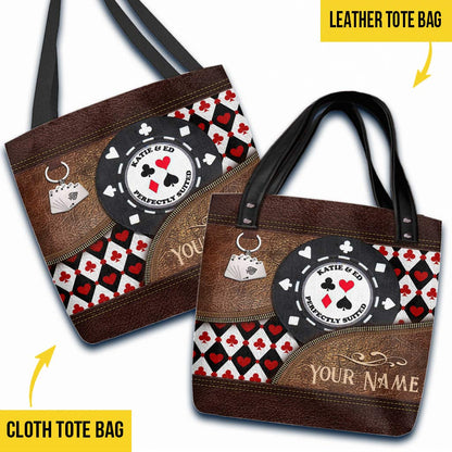 Poker Personalized  Tote Bag