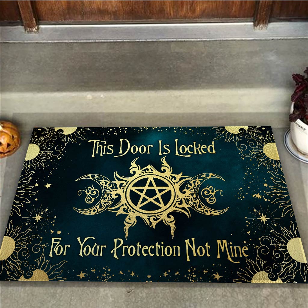 This Door Is Locked - Witch Doormat