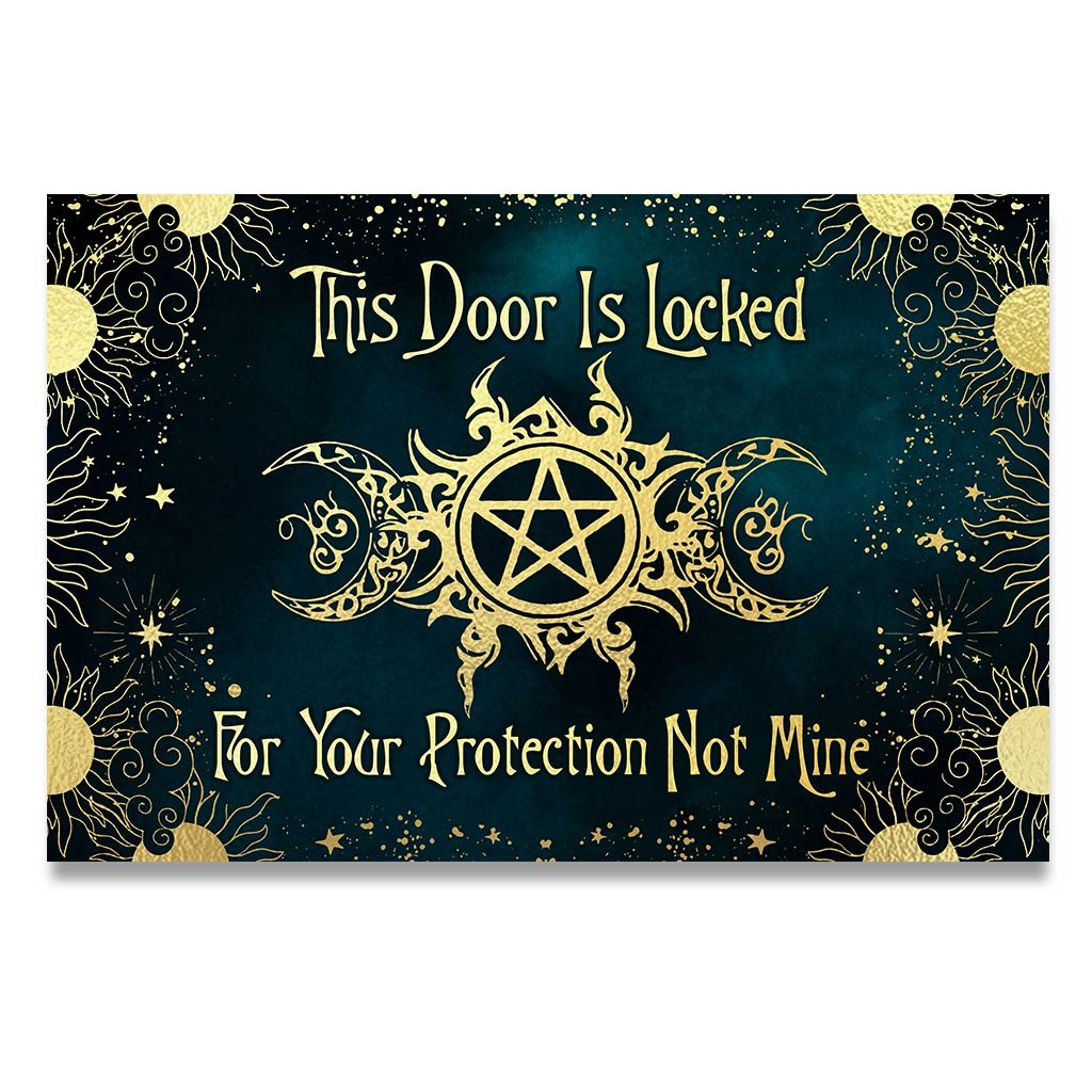 This Door Is Locked - Witch Doormat