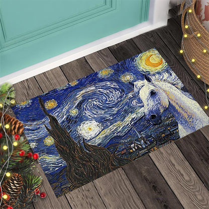 Starry Horse Doormat