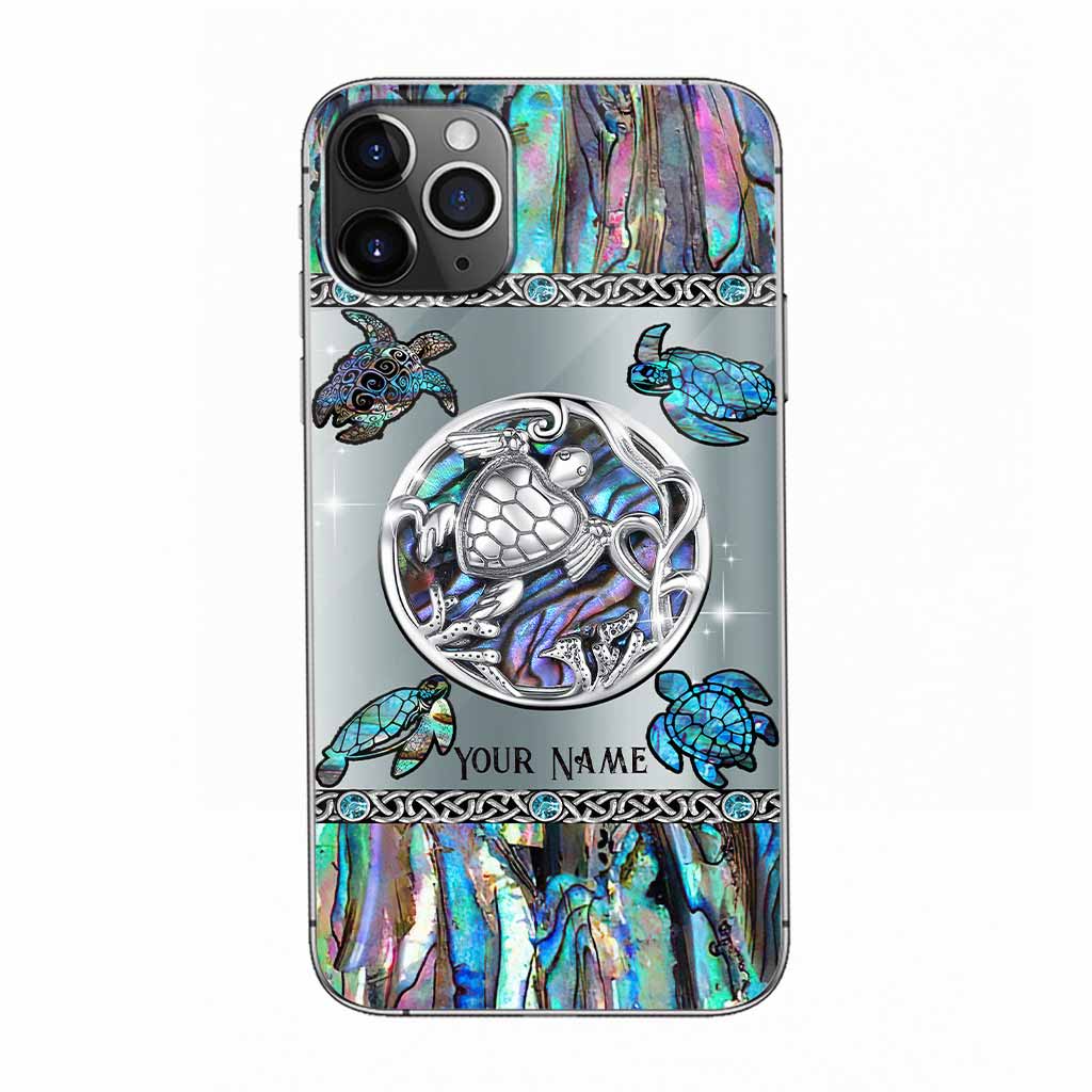 Love Turtles - Personalized Phone Case With 3D Pattern Print