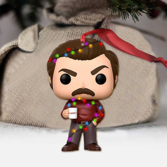 Chibi Character - Christmas Ornament (Printed On Both Sides)