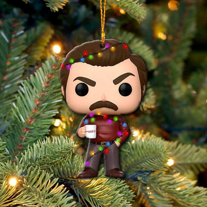 Chibi Character - Christmas Ornament (Printed On Both Sides)