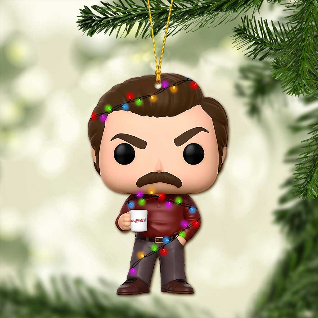 Chibi Character - Christmas Ornament (Printed On Both Sides)