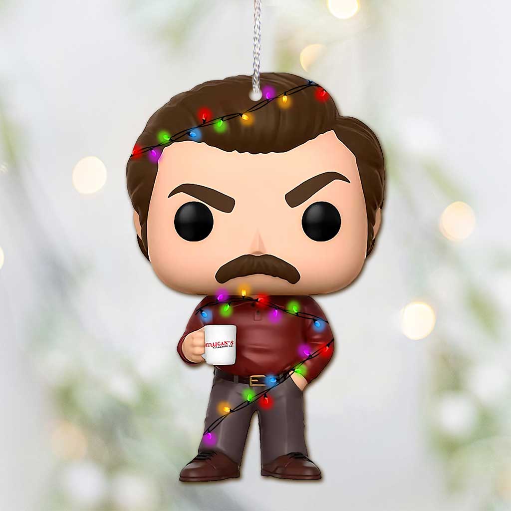 Chibi Character - Christmas Ornament (Printed On Both Sides)