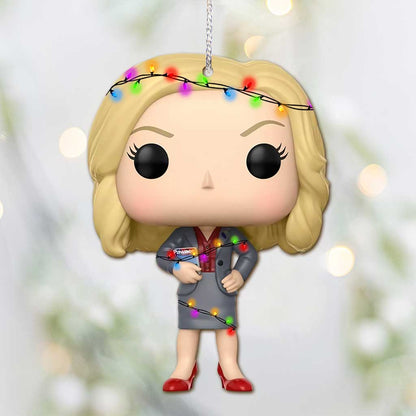 Chibi Character - Christmas Ornament (Printed On Both Sides)