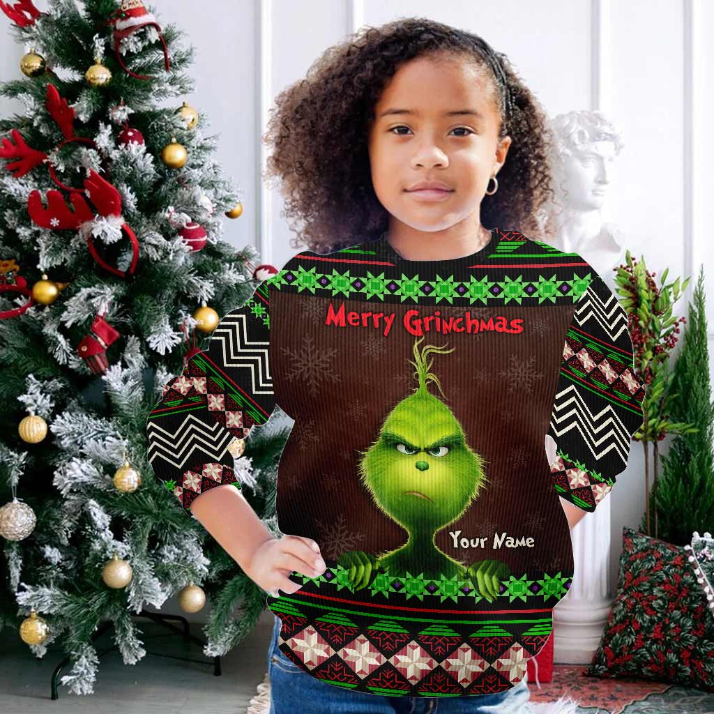 Merry Christmas - Personalized Stole Christmas Sweater