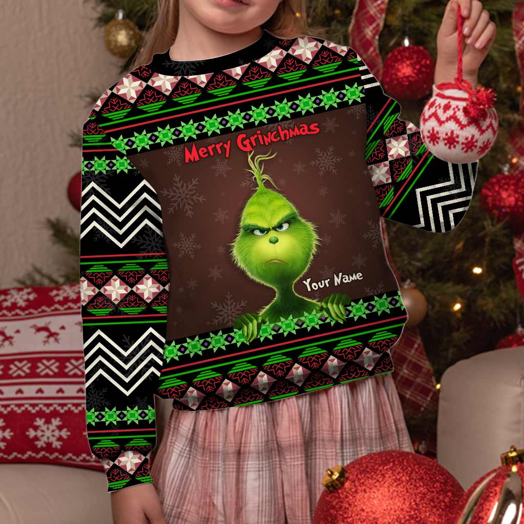 Merry Christmas - Personalized Stole Christmas Sweater