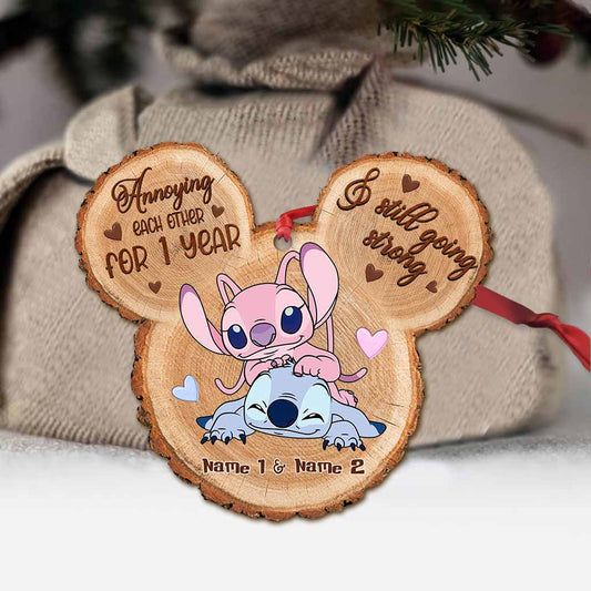 Annoying Each Other For Years - Personalized Christmas Ohana Ornament (Printed On Both Sides)