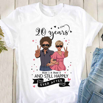 Still Happily Ever After - Personalized Couple T-shirt and Hoodie