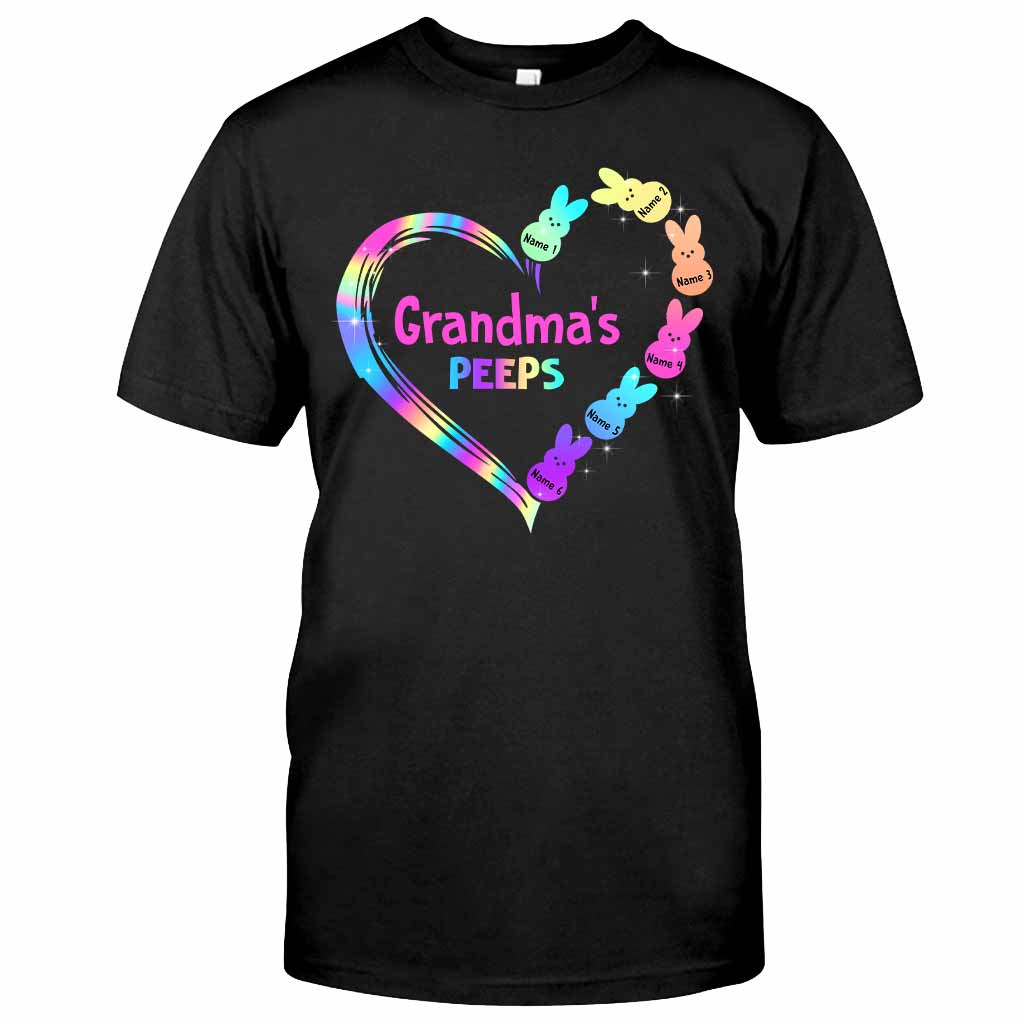 Grandma's Peeps - Personalized Easter Day T-shirt and Hoodie