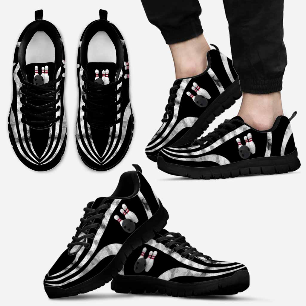 Unique Cute Black and White Women Bowling Shoes Design - Coolest Bowling Shoes