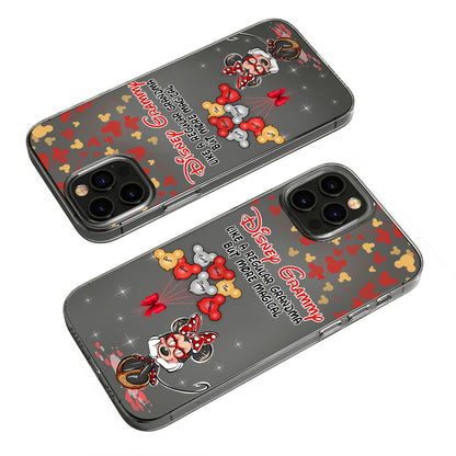 Like A Regular Grandma But More Magical - Personalized Grandma Clear Phone Case