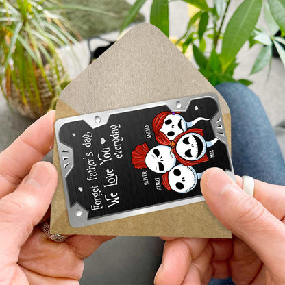 Father Of Nightmare - Personalized Nightmare Wallet Insert Card