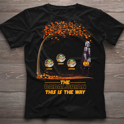 This Is The Way - Personalized Halloween The Force T-shirt and Hoodie