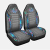 Love Turtles - Seat Covers With 3D Pattern Print