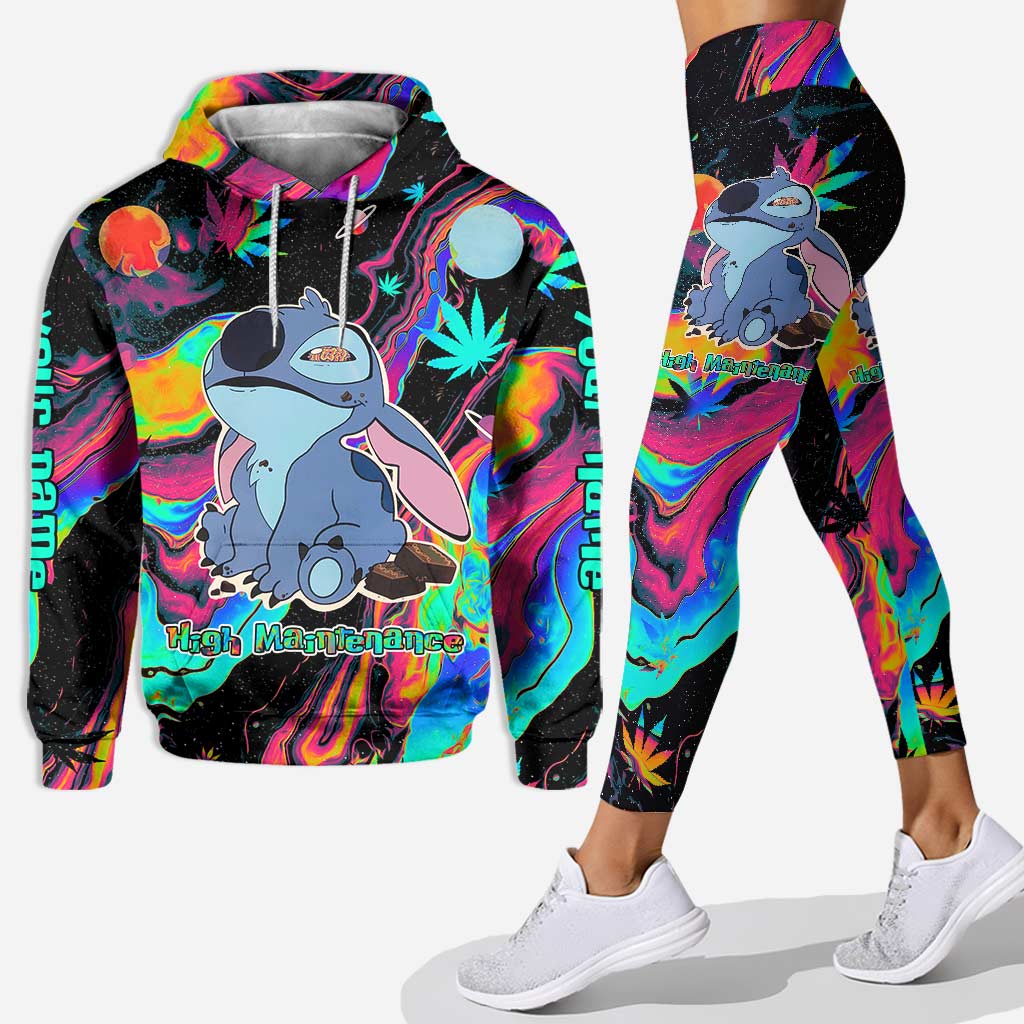 High Maintenance - Personalized Weed Hoodie And Leggings
