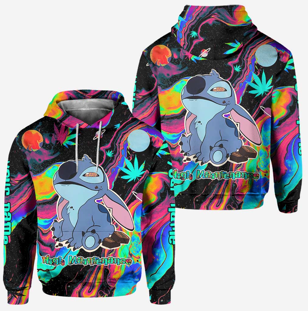 High Maintenance - Personalized Weed Hoodie And Leggings