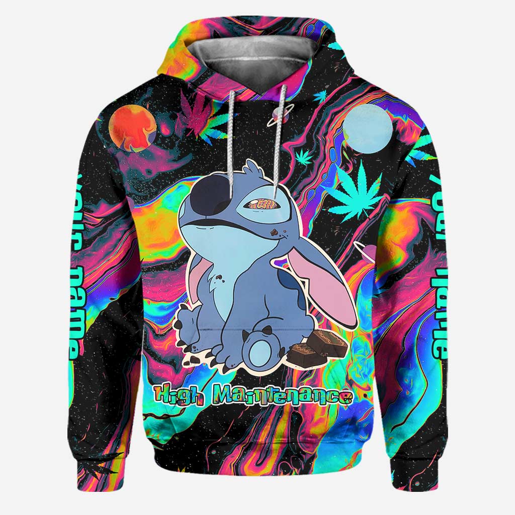 High Maintenance - Personalized Weed Hoodie And Leggings