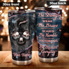 Be Strong - Personalized Skull Tumbler