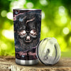 Be Strong - Personalized Skull Tumbler