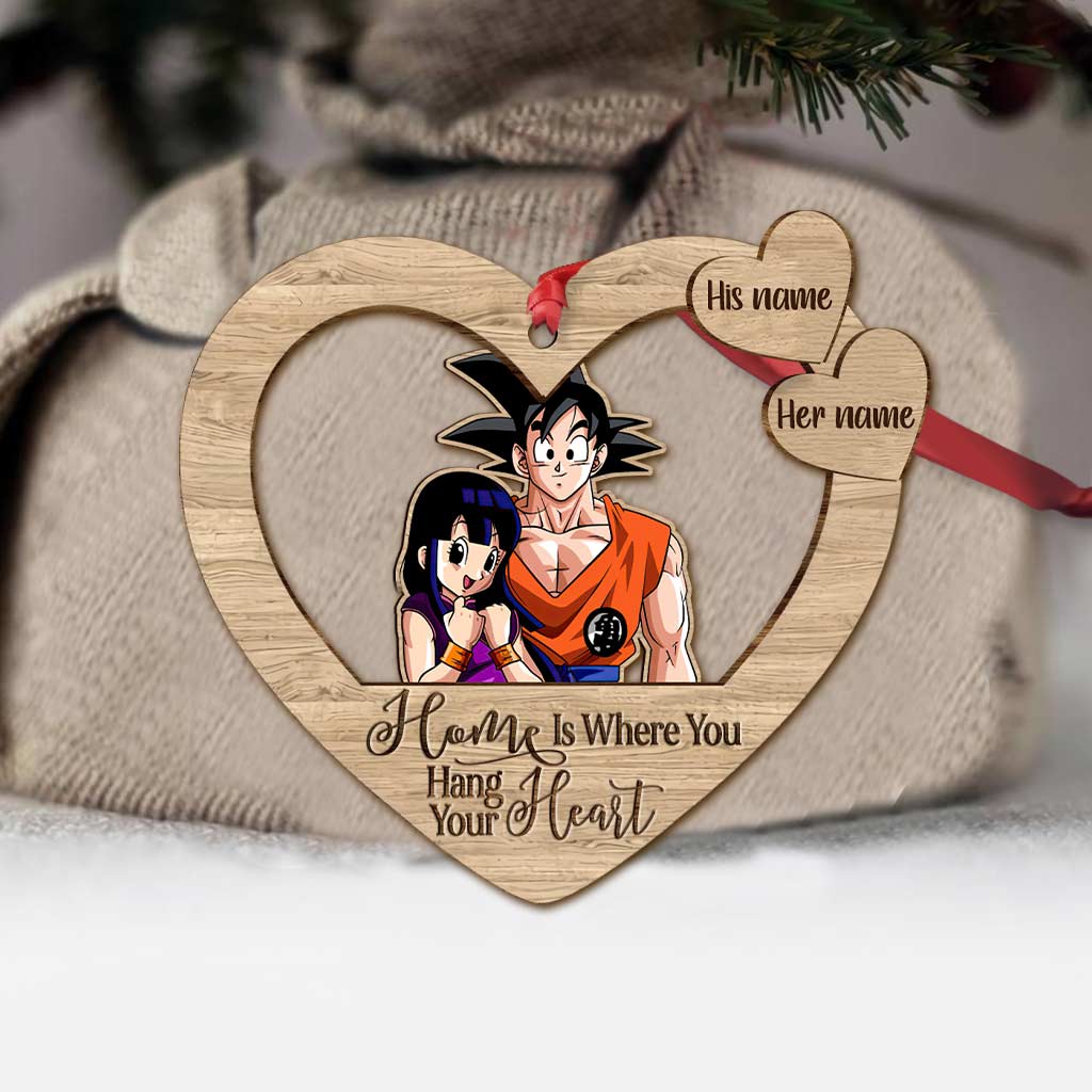 All Of Me Loves - Personalized Christmas Seven Balls Ornament (Printed On Both Sides)