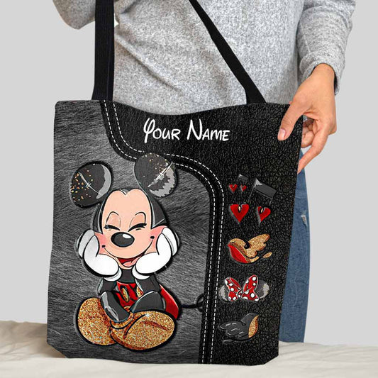Lovely Mouse Ears - Personalized Tote Bag