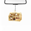 Horse Barn - Personalized Christmas Car Ornament With 3D Pattern Print (Printed On Both Sides)