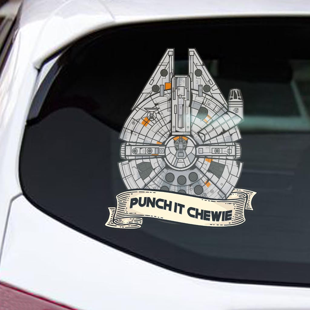 Punch It - The Force Decal Full