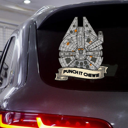 Punch It - The Force Decal Full