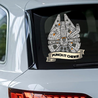 Punch It - The Force Decal Full