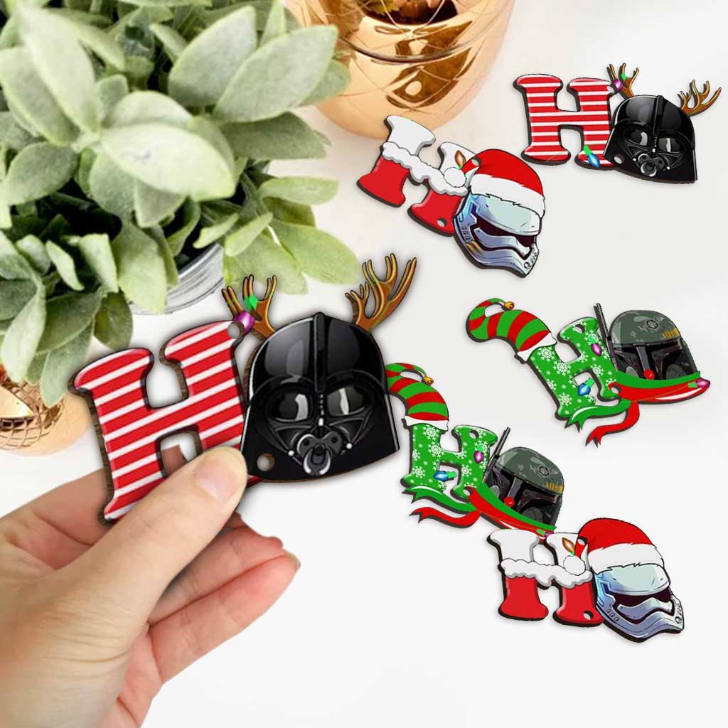 Ho Ho Ho Dark Side - Christmas The Force 6 Pieces Garland