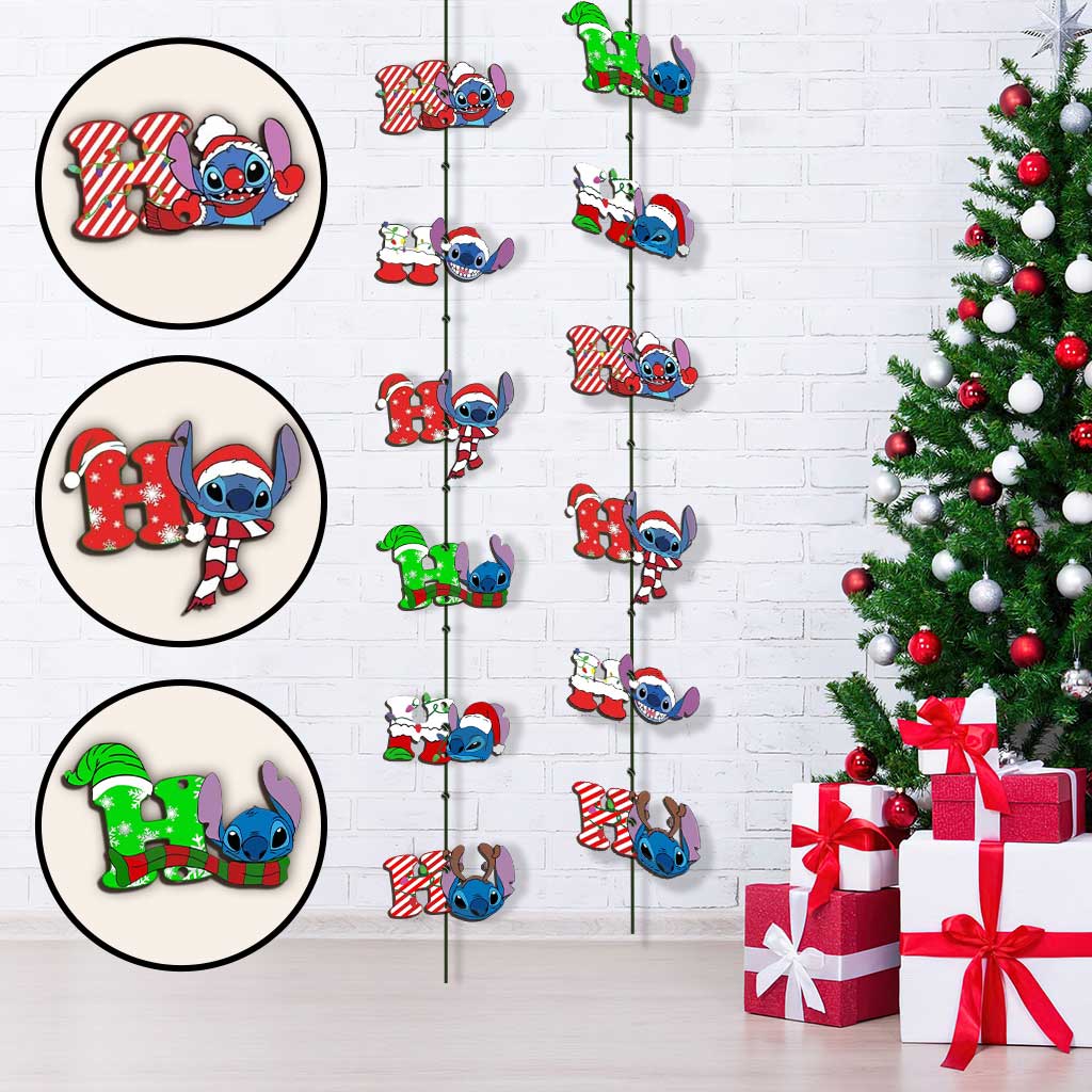 Ho Ho Ho Ohana - Christmas 6 Pieces Garland