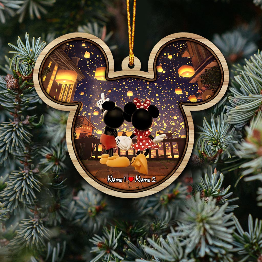 I Choose You - Personalized Couple Ornament (Printed On Both Sides)