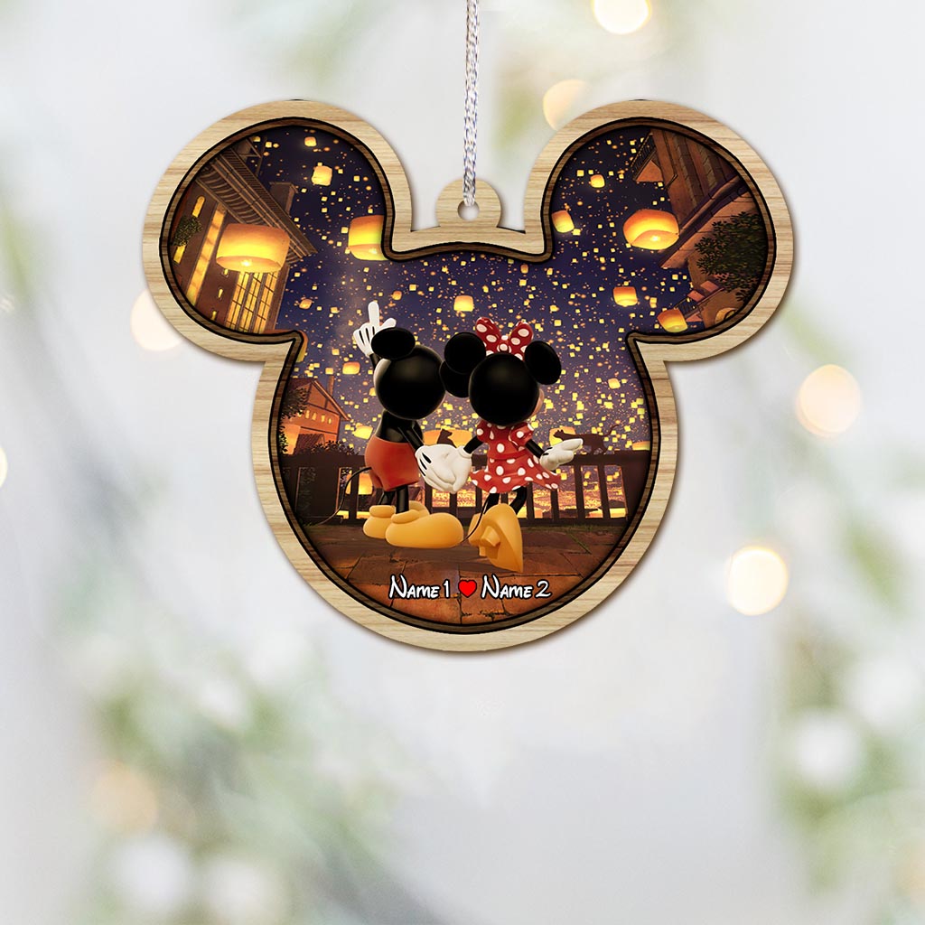 I Choose You - Personalized Couple Ornament (Printed On Both Sides)