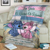 I&#39;m Yours No Returns Or Refunds - Personalized Ohana Blanket