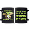 Best Daddy In The Galaxy - Personalized Father Mug