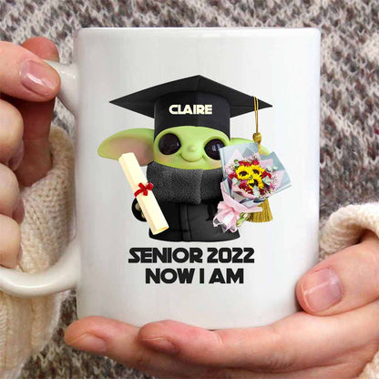 Senior Now I Am - Personalized Graduation Mug