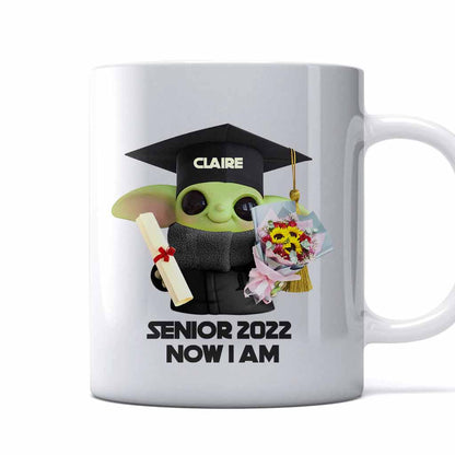 Senior Now I Am - Personalized Graduation Mug