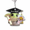 Senior Now I Am - Personalized Graduation Keychain (Printed On Both Sides)